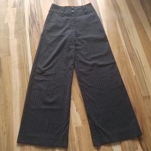 COPY - High rise striped trousers